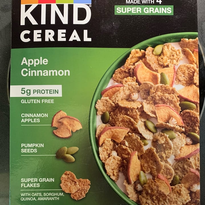 photo of KIND Apple Cinnamon Cereal shared by @alogodim on  13 Jun 2022 - review