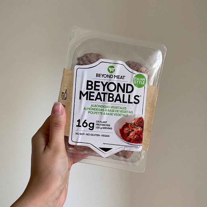 photo of Beyond Meat Beyond meet ball shared by @manuflo on  14 Aug 2022 - review
