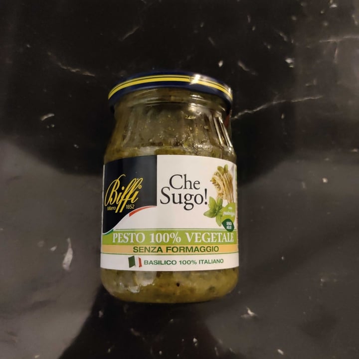 photo of Biffi Che Sugo! Pesto 100% Vegetale Senza Formaggio Jar shared by @gaiagea on  02 Dec 2021 - review