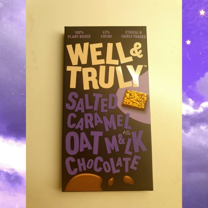 review photo of Well and truly Salted Caramel Oat M&lk Chocolate shared by @kalex on 05 May 2022 - review