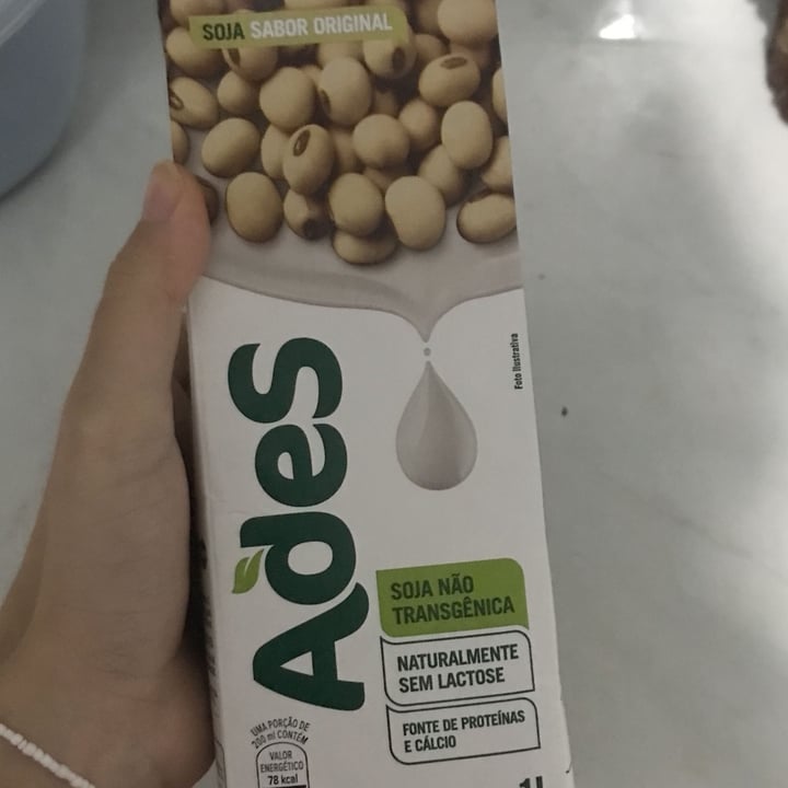 review photo of Suco de soja ades Sabor Maca Suco De Soja Ades shared by @llaisalves on 30 Jun 2022 - review