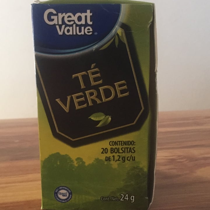 review photo of Great Value Te verde shared by @isasalazar on 01 Nov 2021 - review