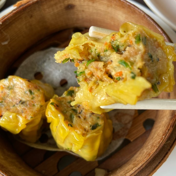 photo of Divine Realm Vegetarian Restaurant Siew Mai dumplings shared by @misssedgwick on  22 Jan 2022 - review