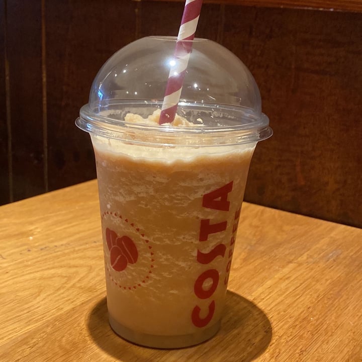 review photo of Costa Coffee Rose Hill coffee frappe woth oat milk shared by @criblu22 on 25 Jun 2022 - review