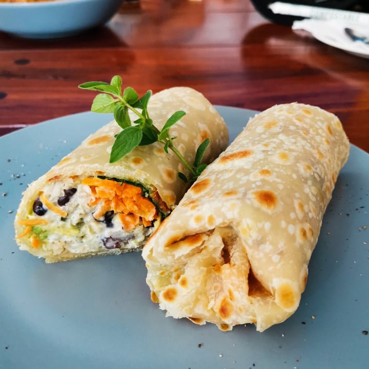 photo of Cleavy's Vegan & Vegetarian Eatery Tofu Wrap shared by @itsveganjoburg on  17 Feb 2022 - review