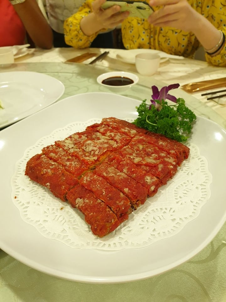 photo of Miao Yi Vegetarian Restaurant Double Flavour Broiled Mock Pig shared by @bigfatnyancat on  16 Aug 2019 - review