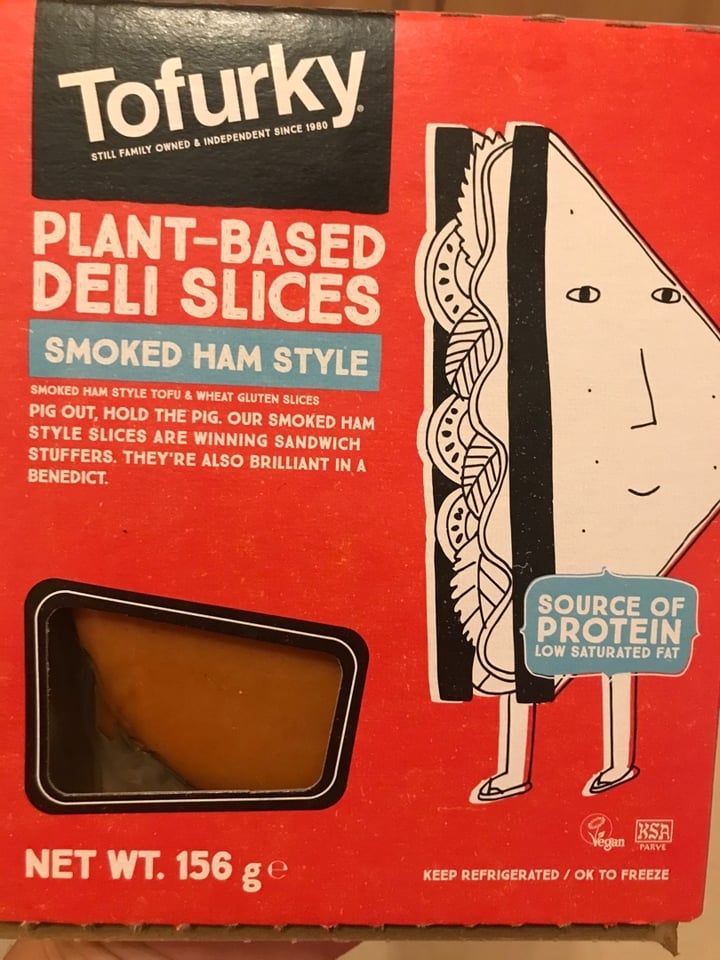 photo of Tofurky Plant-based Deli Slices Smoked Ham Style shared by @lolilore on  06 Dec 2019 - review
