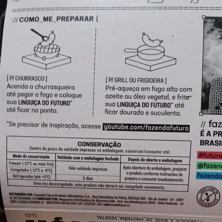 review photo of Fazenda Futuro - Future Farm Futuro Linguiça shared by @brunazuffellato on 26 Jul 2022 - review