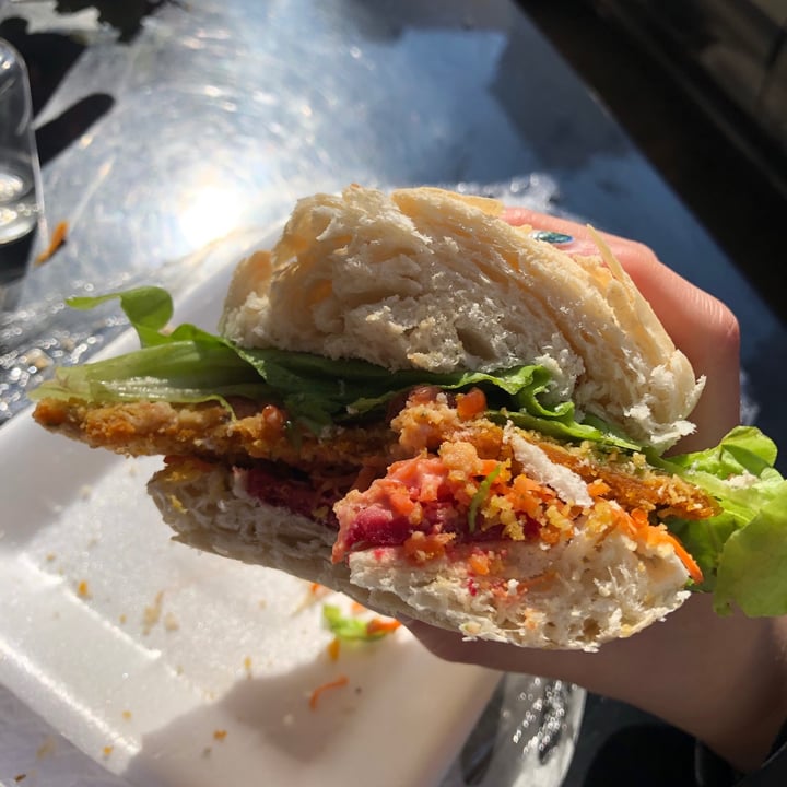 review photo of NATGEN Sandwich De Milanesa De Seitan shared by @florgotkin on 31 Aug 2021 - review