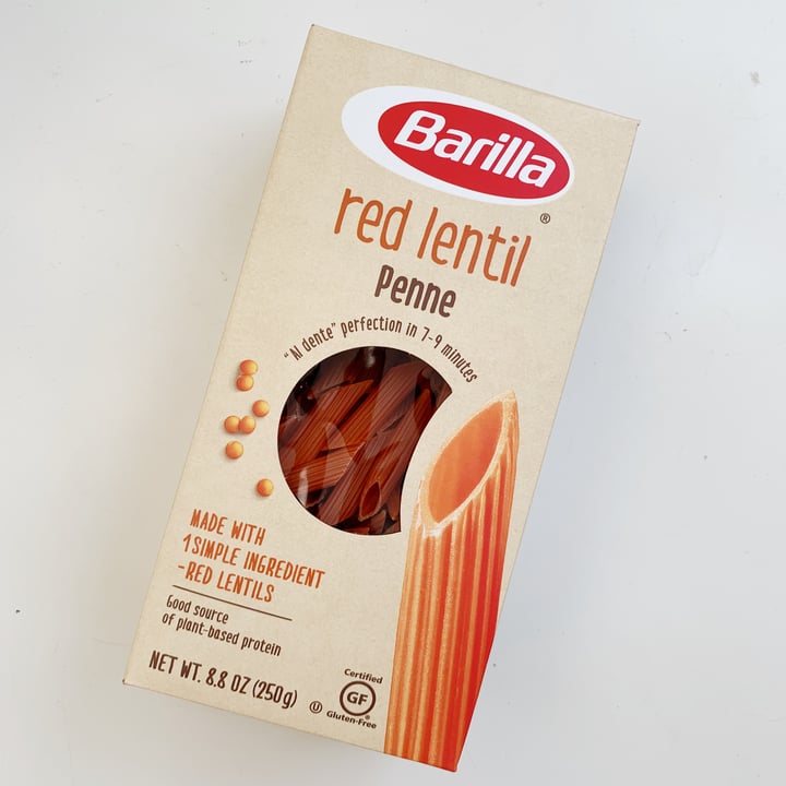 photo of Barilla Red Lentil Penne shared by @brackett5018 on  23 Jan 2020 - review