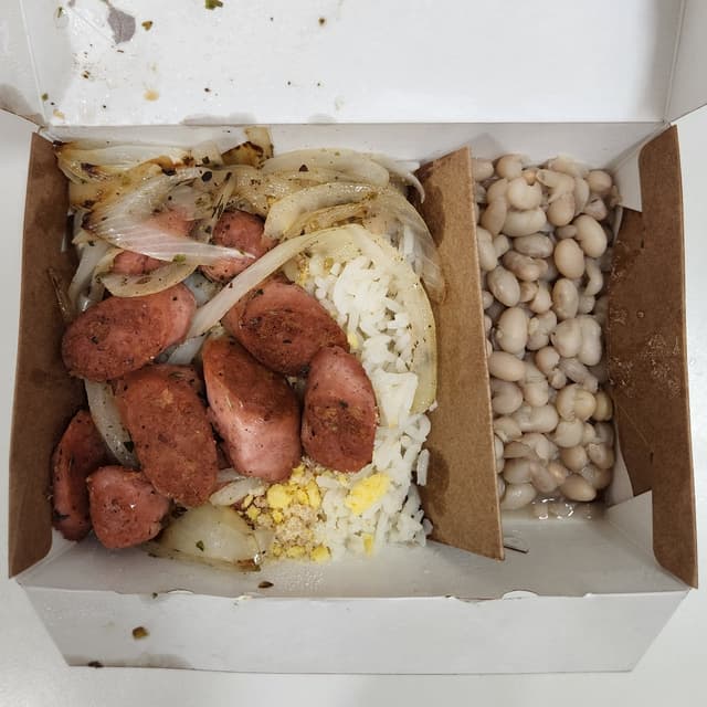 Photo of the dish “Linguiça Acebolada”