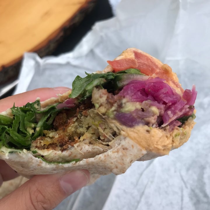 photo of Railtown Cafe Falafel Wrap shared by @spearl on  21 Aug 2021 - review
