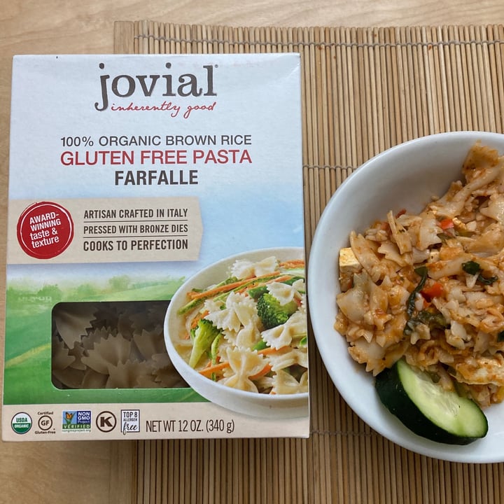 photo of Jovial Brown Rice Farfalle shared by @ocean444 on  16 Feb 2021 - review
