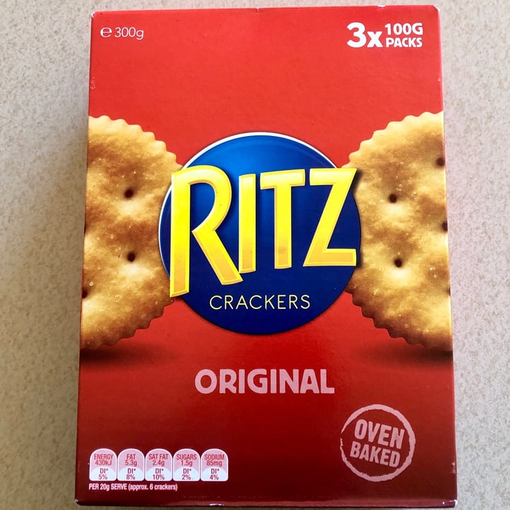 photo of Ritz Ritz Crackers Originals shared by @taliah on  03 Oct 2020 - review