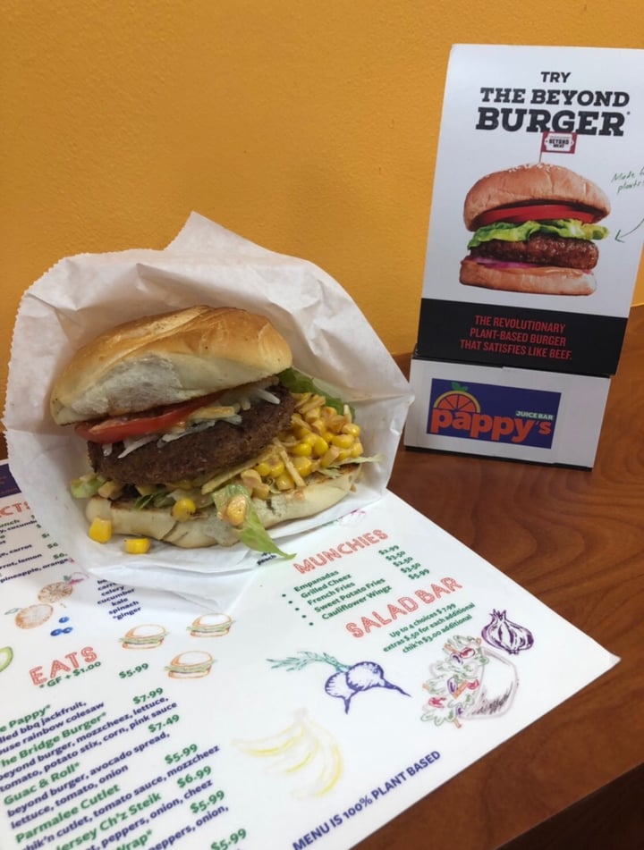 photo of Pappy's Juice Bar Bridge Burger shared by @donallescobar47 on  23 Feb 2019 - review