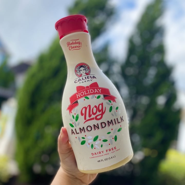 photo of Califia Farms Holiday Nog shared by @valeeeryh on  31 Jan 2021 - review