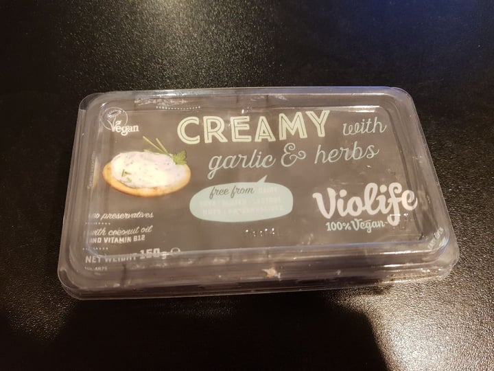 photo of Violife Creamy with Herbs shared by @kkrsty on  27 Dec 2019 - review