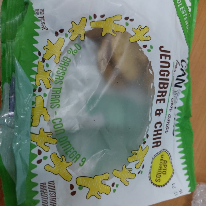 photo of Canvas Galletitas de Jengibre & Chia shared by @eticasustentable on  20 Oct 2021 - review