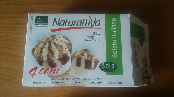 photo of Naturattiva Helado Cono Soya shared by @violeta777 on  08 Apr 2020 - review