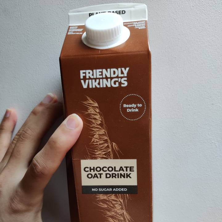 photo of Friendly Viking's Chocolate oat drink shared by @dev17 on  26 Dec 2021 - review