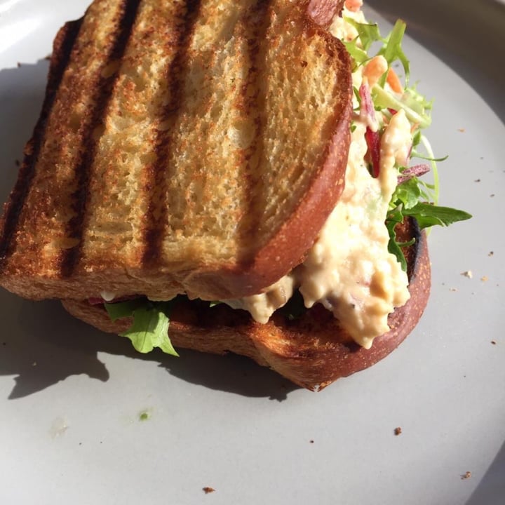 photo of Earth Deli Chickpea toastie shared by @spreadinglove on  30 Jul 2020 - review