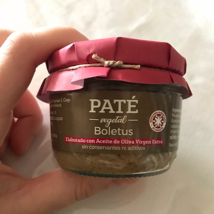 review photo of La Conservera del Prepirineo S. Corp Paté Vegetal de Olivas Negras con Cebolla shared by @veggo on 26 Apr 2020 - review