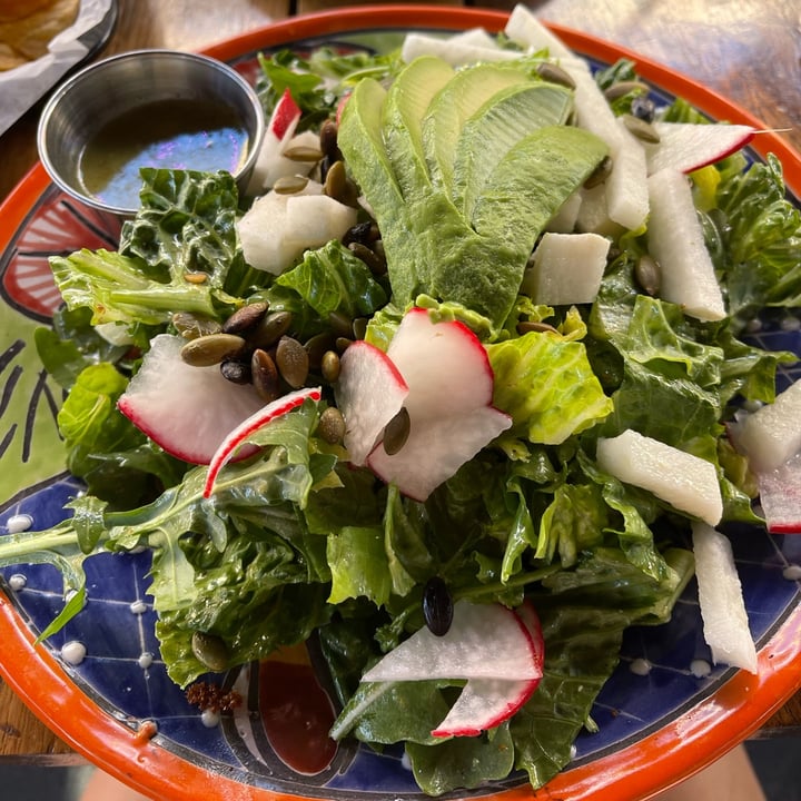 photo of Tortilla Real Green Salad shared by @veganpetite on  17 Jul 2022 - review
