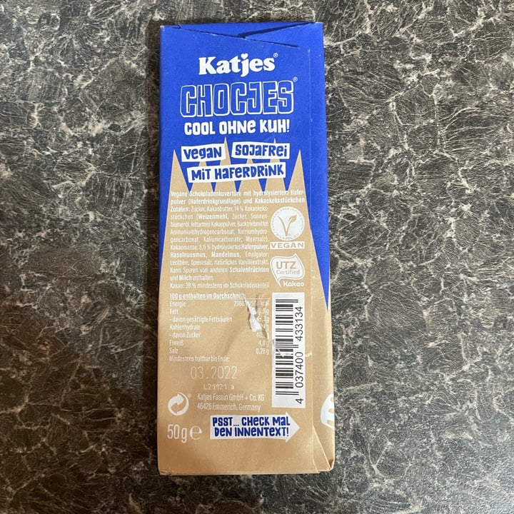 photo of Katjes Chocjes cookie lover shared by @marty97 on  14 Jan 2022 - review