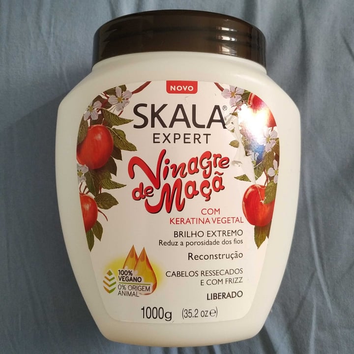 photo of Skala Creme de Tratamento Condicionador Vinagre de Maçã shared by @miichelle on  09 May 2022 - review