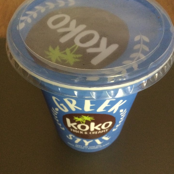 photo of Koko Dairy Free Greek Style Yogurt shared by @gillhibbitt on  24 May 2022 - review