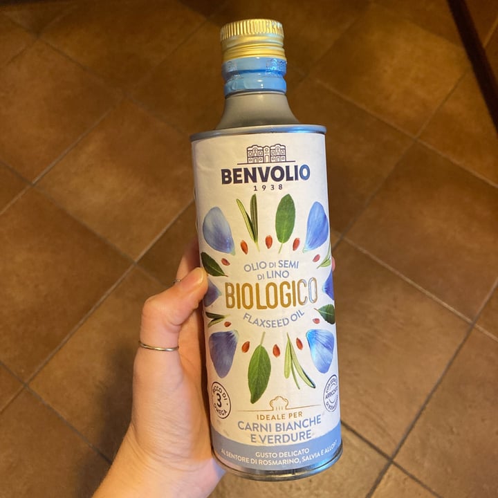 photo of Benvolio 1938 Olio Di Semi Di Lino Biologico shared by @robyrebo on  27 Nov 2021 - review