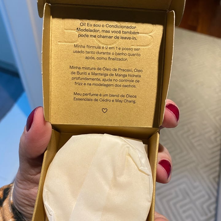 review photo of B.O.B Condicionador Sólido Modelador shared by @andreama on 29 May 2022 - review