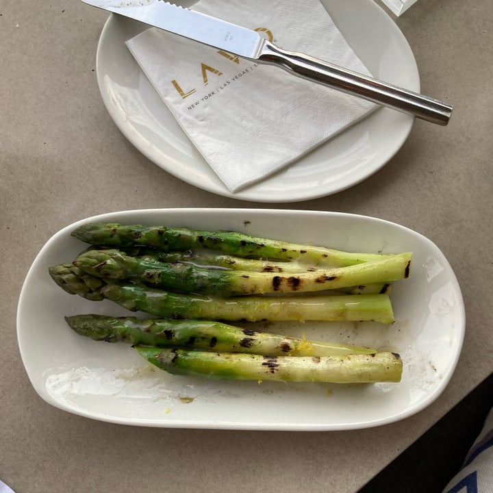 photo of Lavo Italian Restaurant And Rooftop Bar Grilled Asparagus shared by @liesadesisca on  04 Oct 2021 - review