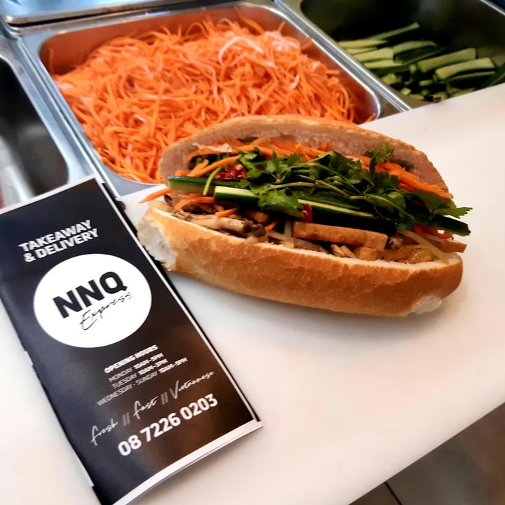 review photo of NNQ Express Vegan Tofu and Mushroom Bánh Mi shared by @kimu on 11 Jul 2021 - review