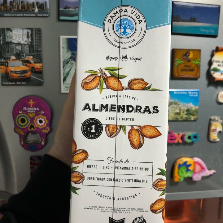 photo of Pampa Vida Leche de Almendras Original shared by @agosluciani on  06 Nov 2021 - review