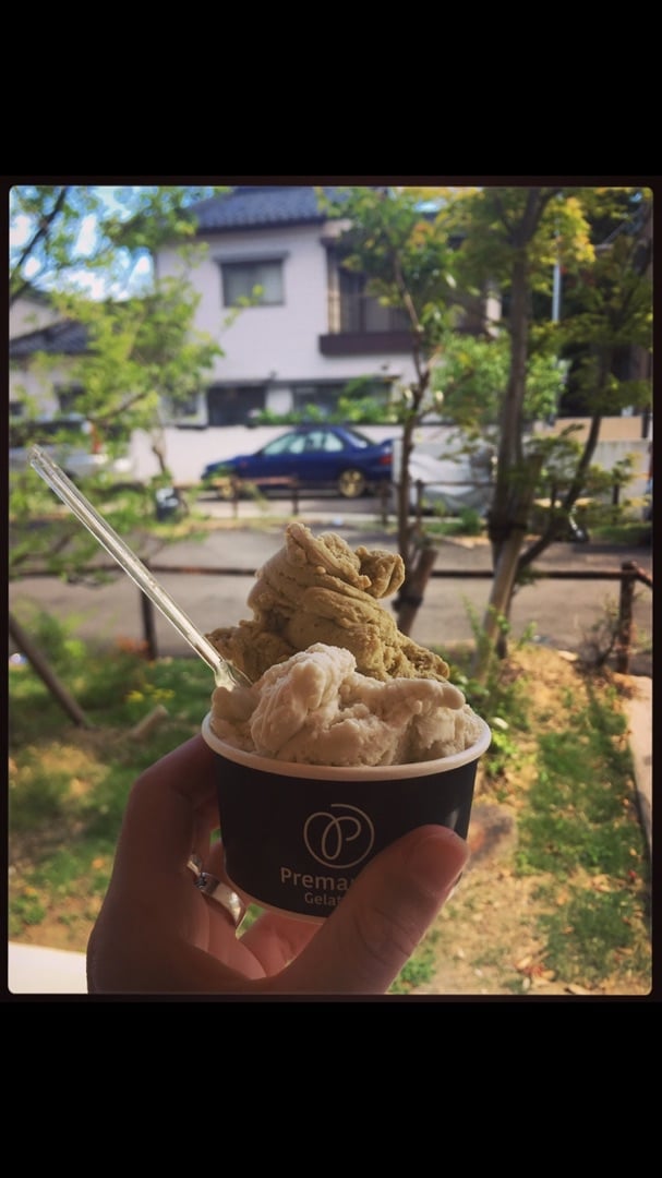review photo of Premarché Gelateria プレマルシェ・ジェラテリア Vegan Gelato / Pistacho & Olive Oil shared by @gracethegrouch on 29 Apr 2020 - review
