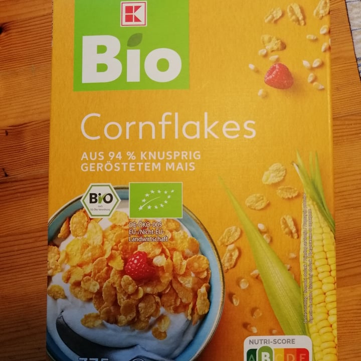 photo of Kaufland bio Cornflakes shared by @evanitra on  07 Dec 2022 - review