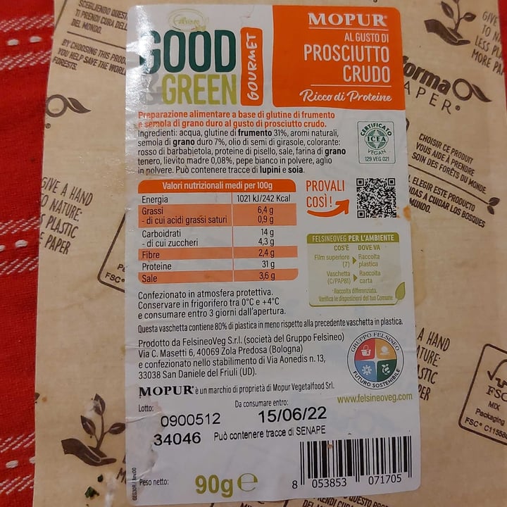 photo of Good & Green Affettato Di Mopur shared by @baileysrq on  17 Mar 2022 - review
