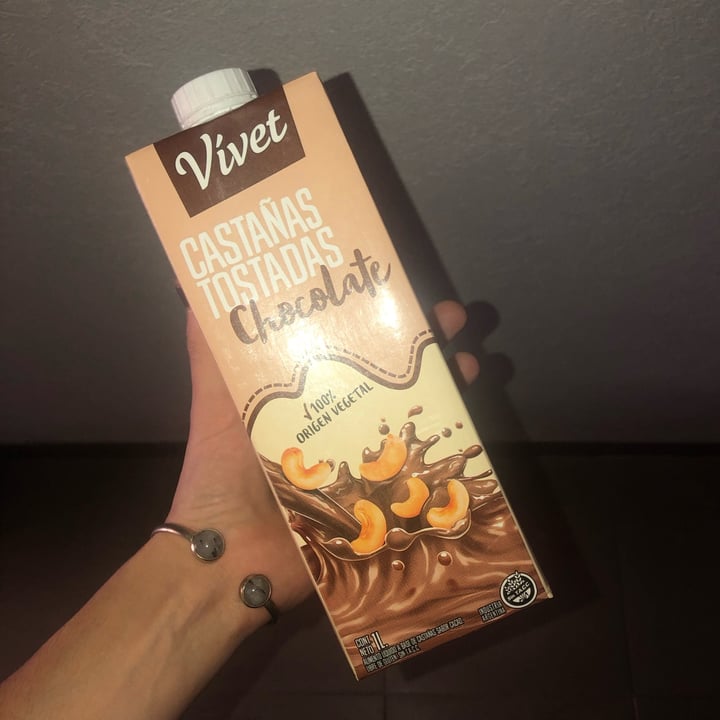 photo of Vívet Leche de Castañas Tostadas sabor Chocolate shared by @televape on  10 Dec 2021 - review