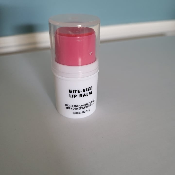 photo of e.l.f. Cosmetics bite-sized lip balm shared by @rutebega on  31 May 2022 - review