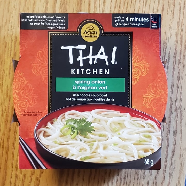 photo of Thai Kitchen Spring Onion Rice Noodle Soup Bowl shared by @onaorkal on  07 Dec 2021 - review