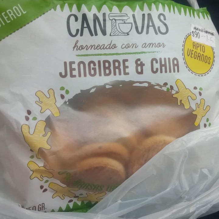 photo of Canvas Galletitas de Jengibre & Chia shared by @marrdumbass on  01 Apr 2021 - review