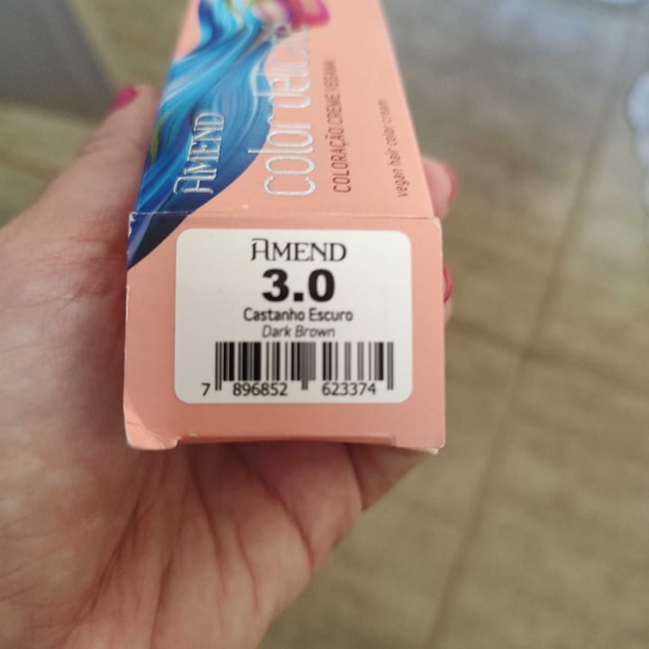 review photo of Amend Coloração creme Color Delicate shared by @lilianezampar on 30 Apr 2022 - review
