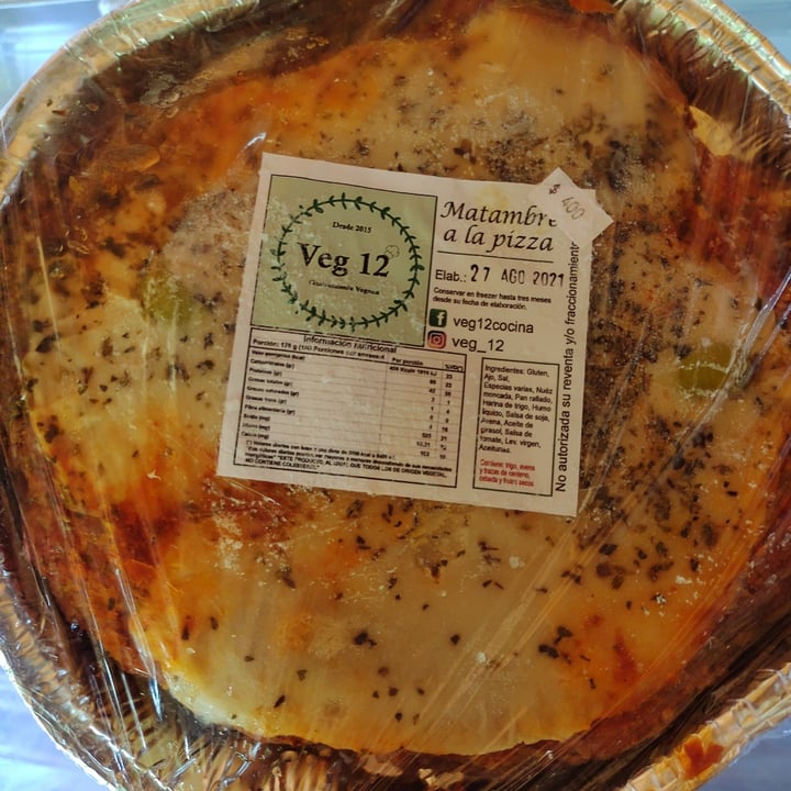 review photo of Veg12 Matambre a la pizza shared by @lasdrogaslisa on 16 Dec 2021 - review
