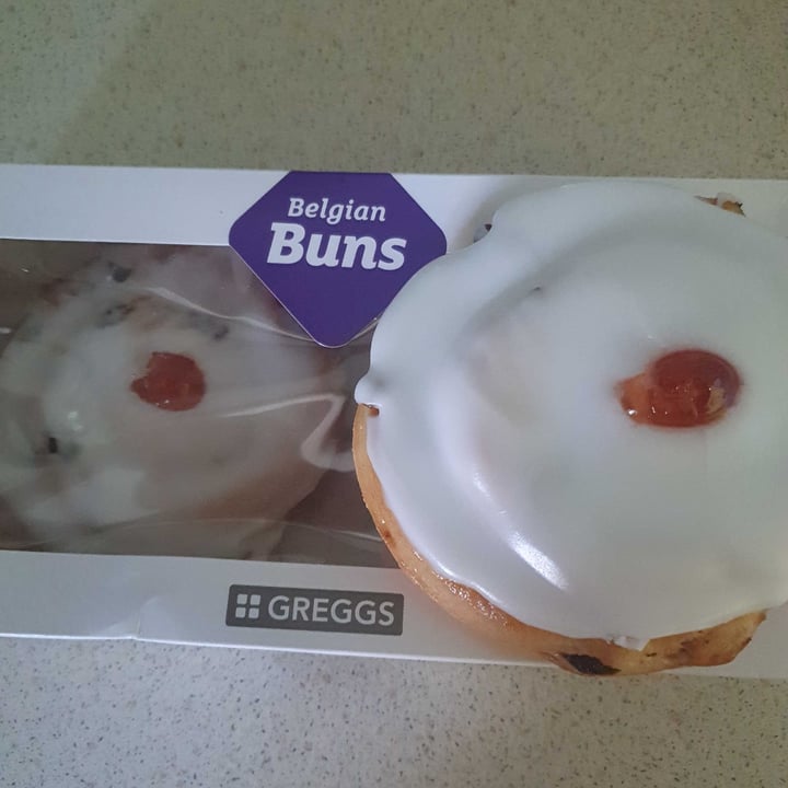 photo of Greggs Belgium Bun shared by @loopyfruitloop on  22 Apr 2021 - review