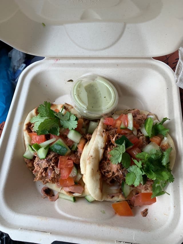 Photo of the dish “Jackfruit Gyros”