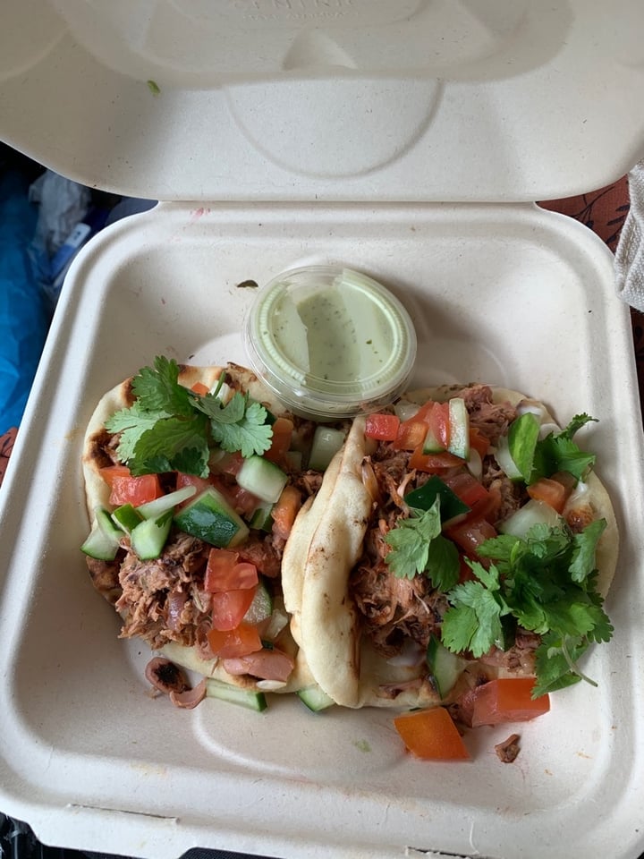 photo of The Beet Box Cafe Jackfruit Gyros shared by @jessicapalomino on  19 Jan 2020 - review