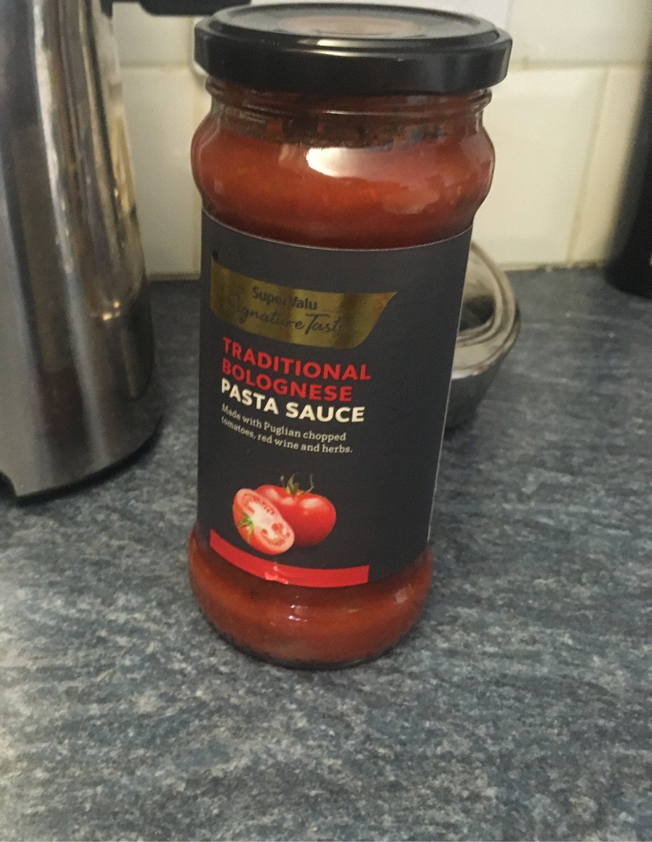 SuperValu Traditional Bolognese pasta sauce Reviews abillion