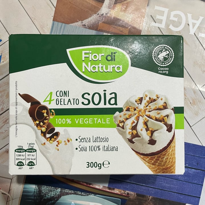 photo of Fior di Natura cono gelato shared by @angelvniello on  18 Jun 2022 - review