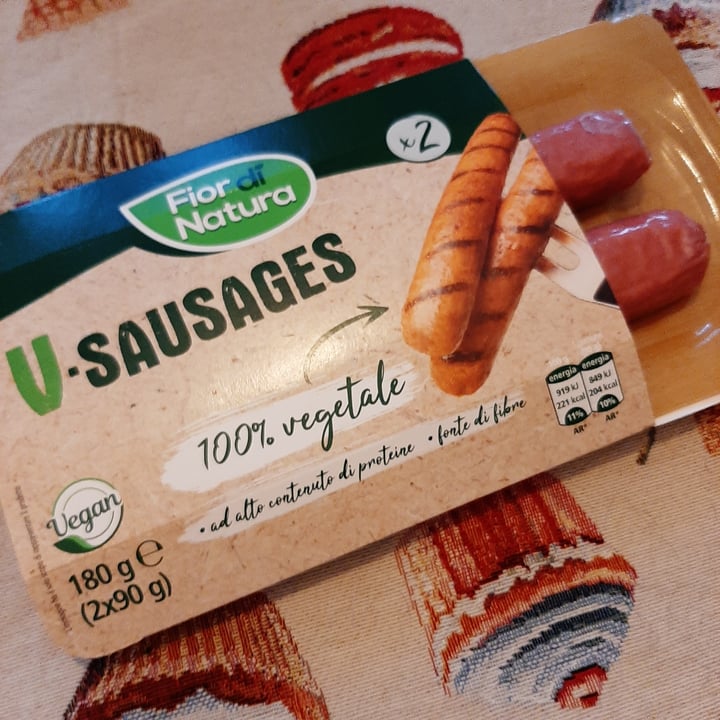 photo of Fior di Natura V-Sausages shared by @giadabi on  14 Jun 2022 - review